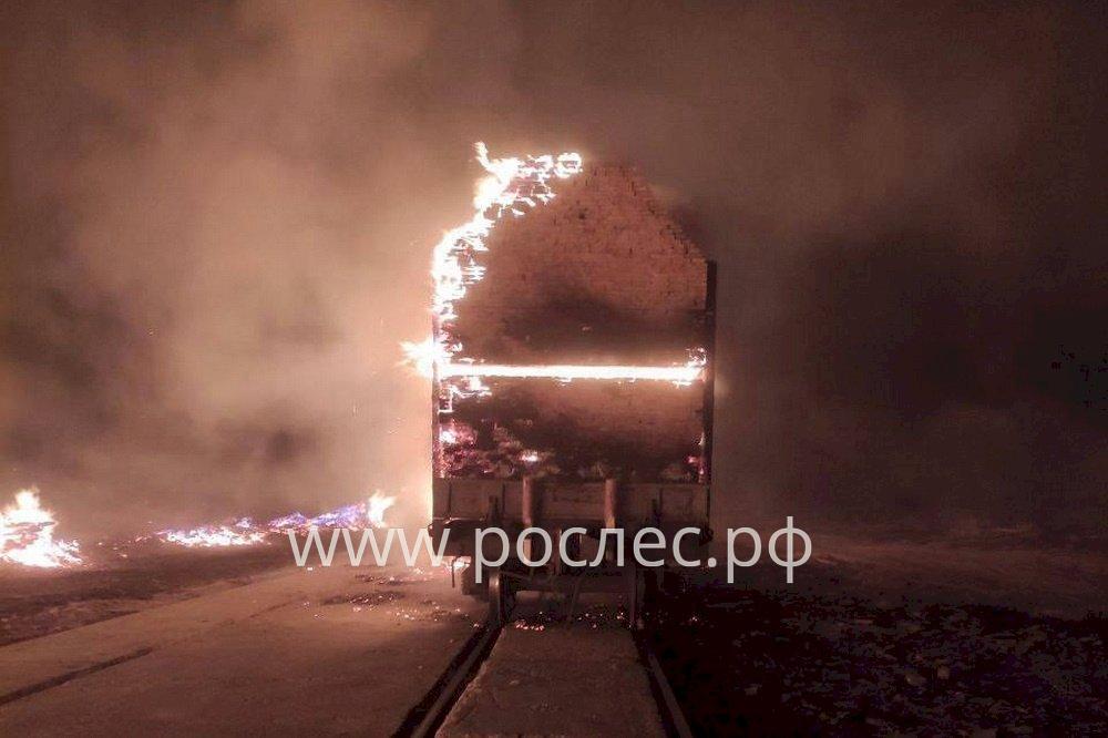 Восемь вагонов с пиломатериалами сгорели в Свердловской области